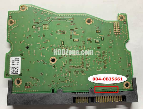 004-0B35661 WD Scheda Elettronica Logica PCB Disco Rigido