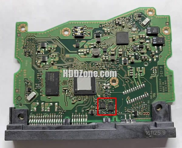 004-0B35661 WD Scheda Elettronica Logica PCB Disco Rigido