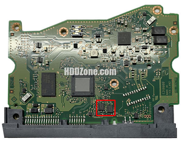 004-0B41785 WD Scheda Elettronica Logica PCB Disco Rigido