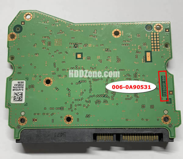 006-0A90531 WD Scheda Elettronica Logica PCB Disco Rigido
