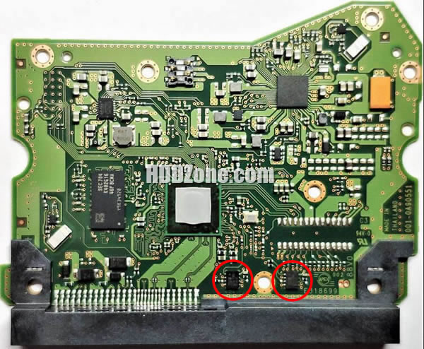 006-0A90551 WD Scheda Elettronica Logica PCB Disco Rigido