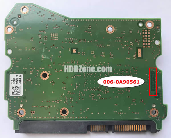 006-0A90561 WD Scheda Elettronica Logica PCB Disco Rigido
