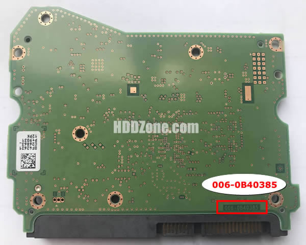 006-0B40385 WD Scheda Elettronica Logica PCB Disco Rigido