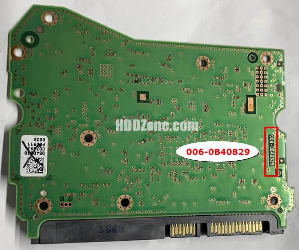 006-0B40829 WD Scheda Elettronica Logica PCB Disco Rigido