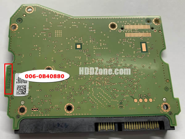 006-0B40880 WD Scheda Elettronica Logica PCB Disco Rigido