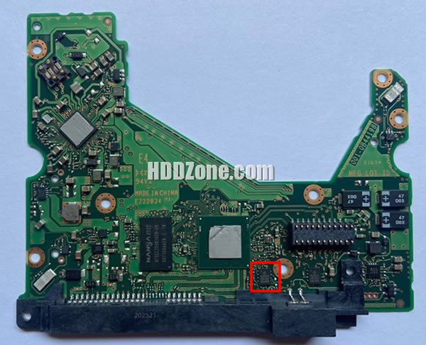 006-0B44198 WD Scheda Elettronica Logica PCB Disco Rigido
