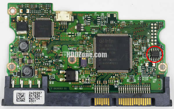 0A29286 Hitachi Scheda Elettronica Logica PCB Disco Rigido