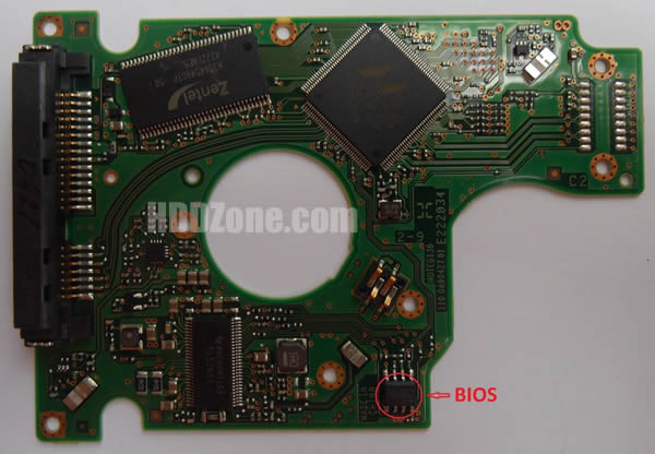 0J43767 Hitachi Scheda Elettronica Logica PCB Disco Rigido
