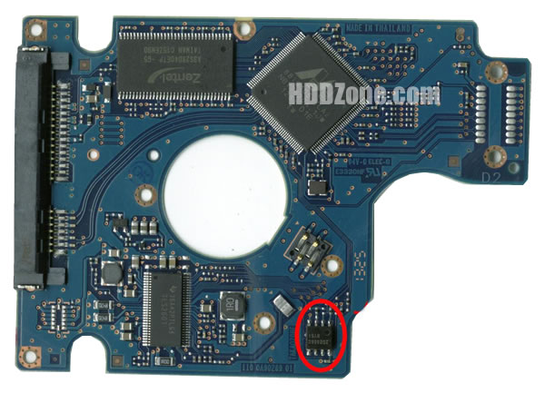 0J14319 Hitachi Scheda Elettronica Logica PCB Disco Rigido