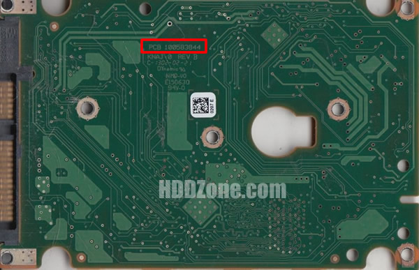 100583844 Seagate Scheda Elettronica Logica PCB Disco Rigido