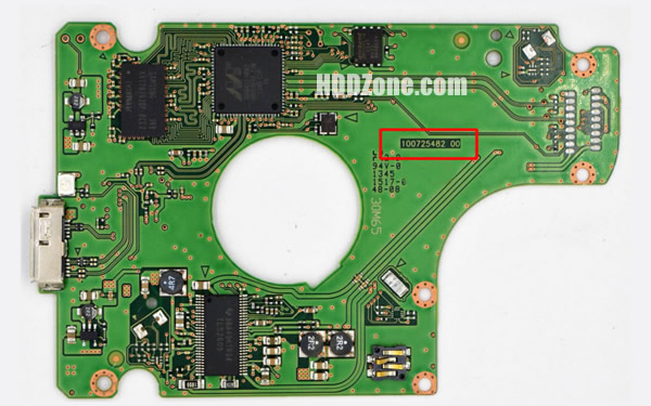 100725482 Seagate Scheda Elettronica Logica PCB Disco Rigido
