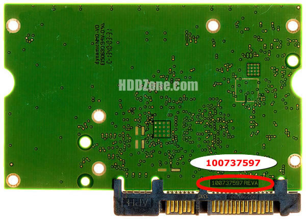 100737597 Seagate Scheda Elettronica Logica PCB Disco Rigido