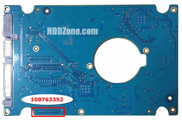 100763532 Seagate Scheda Elettronica Logica PCB Disco Rigido