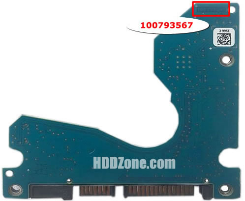 100793567 Seagate Scheda Elettronica Logica PCB Disco Rigido
