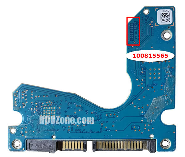 100815565 Seagate Scheda Elettronica Logica PCB Disco Rigido