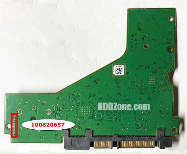 100820657 Seagate Scheda Elettronica Logica PCB Disco Rigido