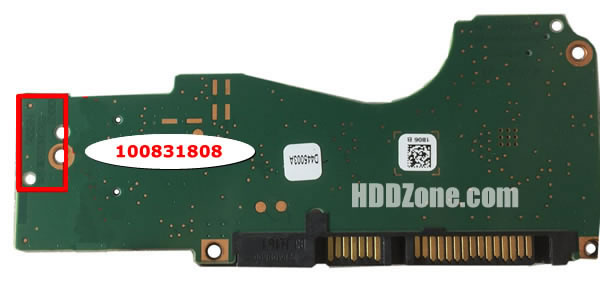 100831808 Seagate Scheda Elettronica Logica PCB Disco Rigido