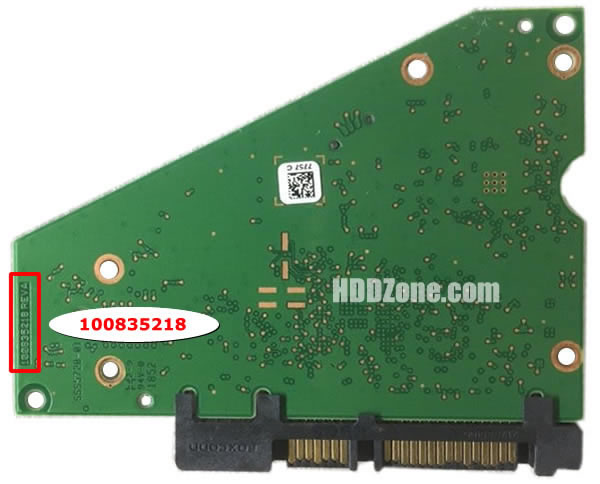 100835218 Seagate Scheda Elettronica Logica PCB Disco Rigido
