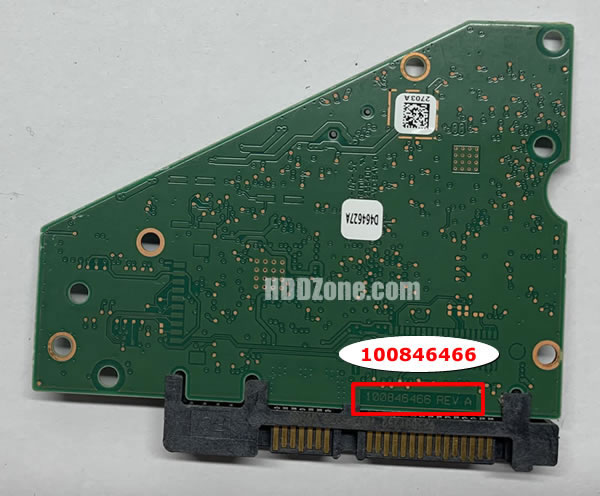100846466 Seagate Scheda Elettronica Logica PCB Disco Rigido