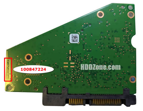 100847224 Seagate Scheda Elettronica Logica PCB Disco Rigido