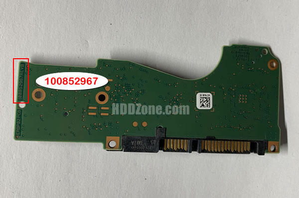 100852967 Seagate Scheda Elettronica Logica PCB Disco Rigido