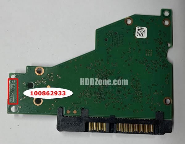 100862933 Seagate Scheda Elettronica Logica PCB Disco Rigido