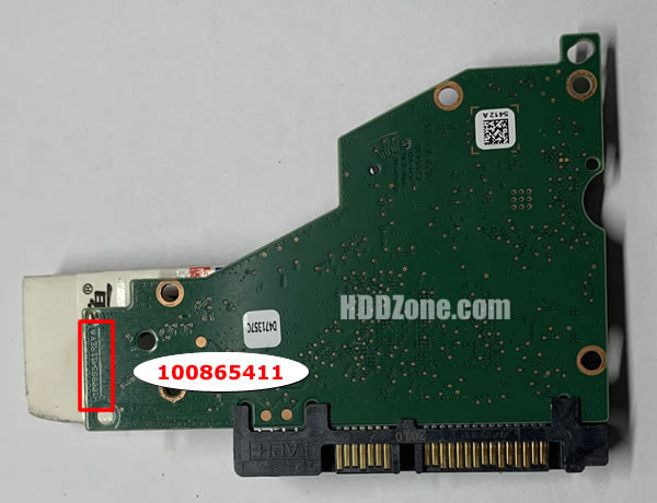 100865411 Seagate Scheda Elettronica Logica PCB Disco Rigido