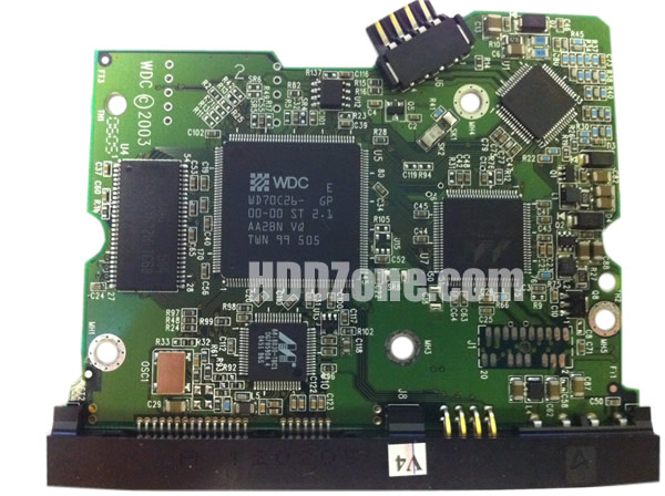 2060-001267-001 WD Scheda Elettronica Logica PCB Disco Rigido