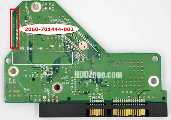 2060-701444-002 WD Scheda Elettronica Logica PCB Disco Rigido