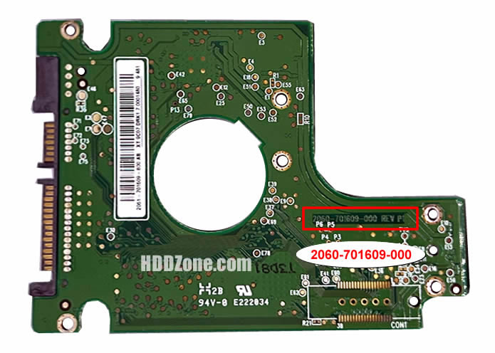 2060-701609-000 WD Scheda Elettronica Logica PCB Disco Rigido
