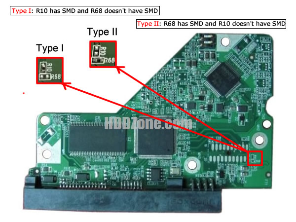 2060-701640-002 WD Scheda Elettronica Logica PCB Disco Rigido