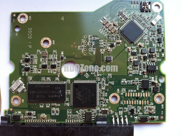 PCB HDD Board number: 2060-771945-001 REV A Hard Disk Circuit Board