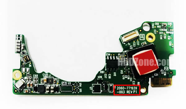 2060-771939-003 WD Scheda Elettronica Logica PCB Disco Rigido