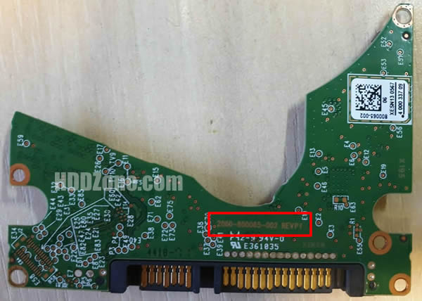 2060-800065-002 WD Scheda Elettronica Logica PCB Disco Rigido