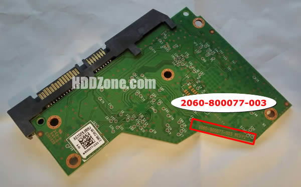 2060-800077-003 WD Scheda Elettronica Logica PCB Disco Rigido