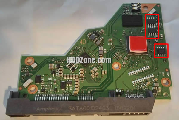 2060-800077-003 WD Scheda Elettronica Logica PCB Disco Rigido