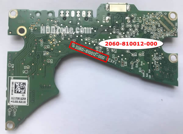 2060-810012-000 WD Scheda Elettronica Logica PCB Disco Rigido