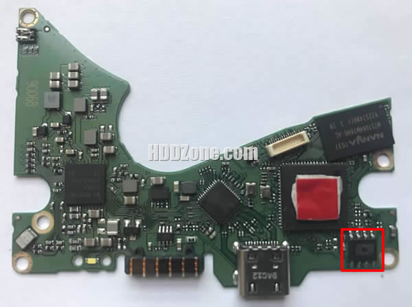 2060-810012-000 WD Scheda Elettronica Logica PCB Disco Rigido