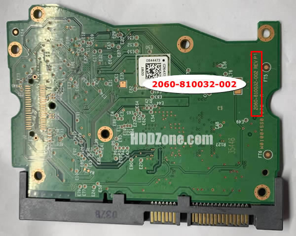 2060-810032-002 WD Scheda Elettronica Logica PCB Disco Rigido