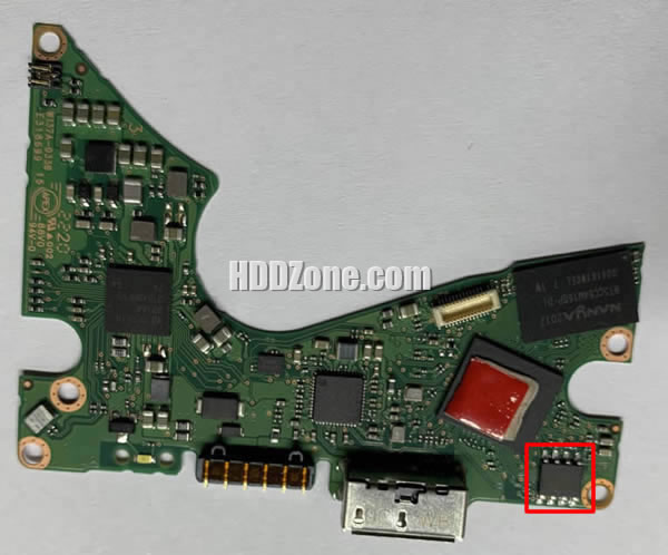 2060-810035-000 WD Scheda Elettronica Logica PCB Disco Rigido