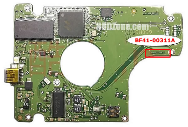 BF41-00311A Samsung Scheda Elettronica Logica PCB Disco Rigido