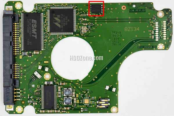 BF41-00320A Samsung Scheda Elettronica Logica PCB Disco Rigido