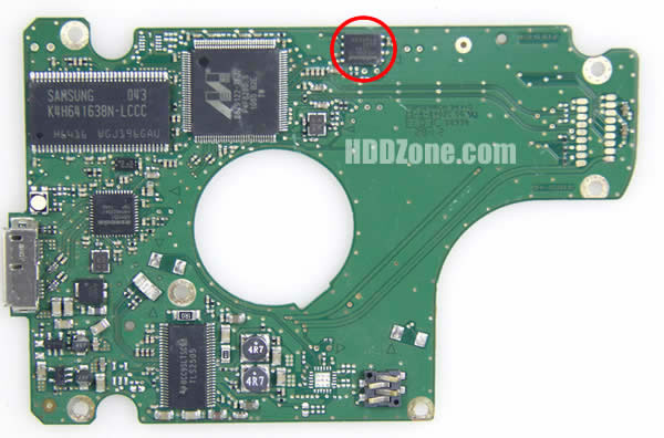 BF41-00338A Samsung Scheda Elettronica Logica PCB Disco Rigido