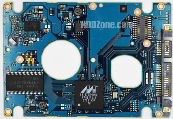 CA26338-B74104BA Fujitsu Scheda Elettronica Logica PCB Disco Rigido