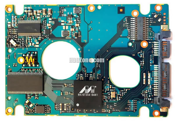 CA26343-B82104BA Fujitsu Scheda Elettronica Logica PCB Disco Rigido