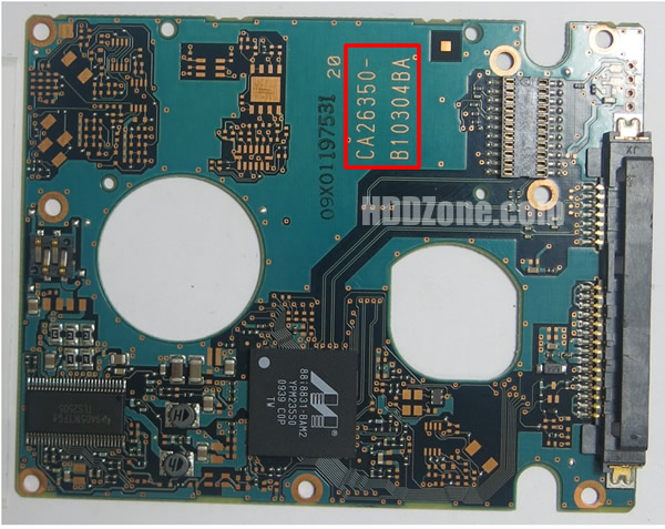 CA26350-B10304BA Fujitsu Scheda Elettronica Logica PCB Disco Rigido