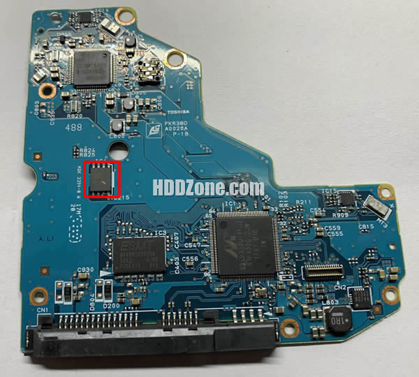 G0020A Toshiba Scheda Elettronica Logica PCB Disco Rigido