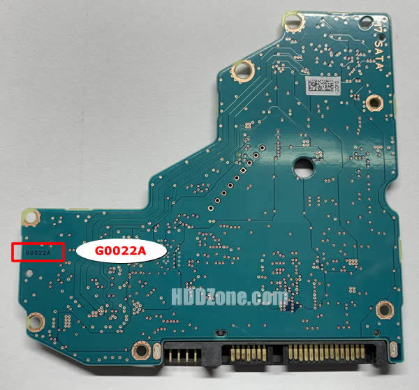 G0022A Toshiba Scheda Elettronica Logica PCB Disco Rigido