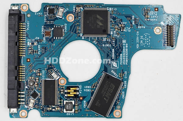 G003235B Toshiba Scheda Elettronica Logica PCB Disco Rigido