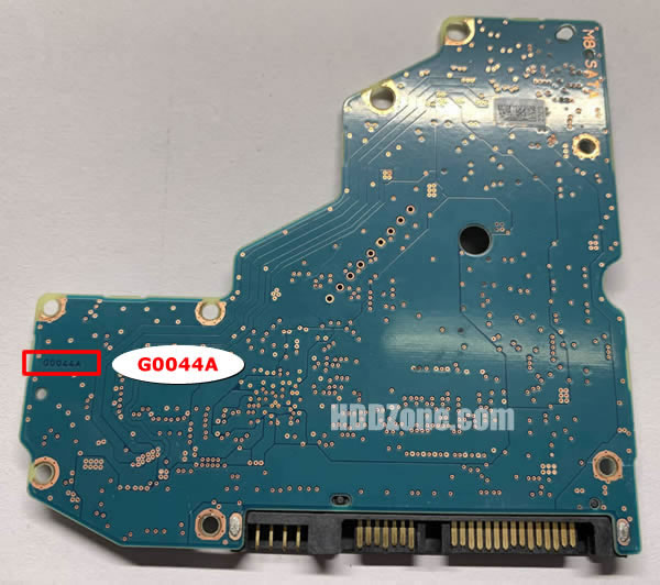G0044A Toshiba Scheda Elettronica Logica PCB Disco Rigido